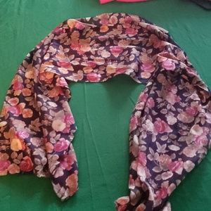 Silky scarf